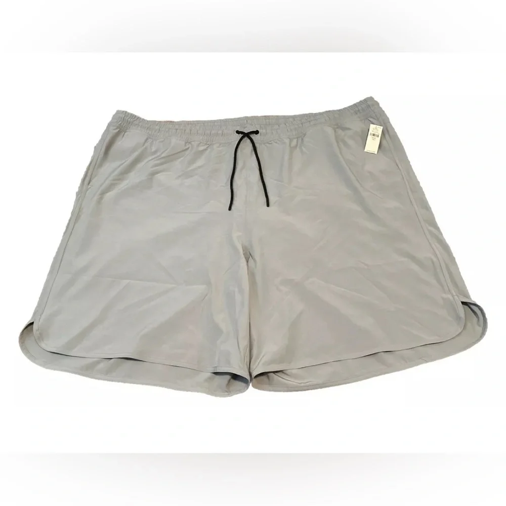Old Navy Stretch Tech Swim To Street Shorts Mens XXXXL 4XL Gray New Big & Tall